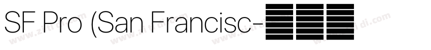 SF Pro (San Francisc字体转换 SF Pro (San Francisc字体转换